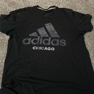 Adidas Black Chicago T-Shirt